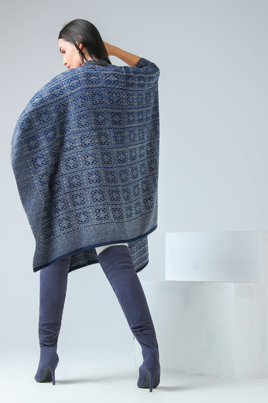 Midnight Loom Cape