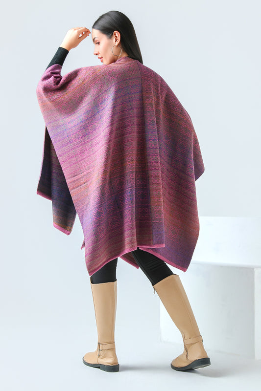 Rosewood Veil Cape
