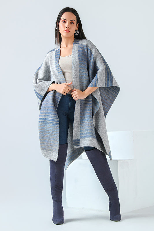 Silver Mist Textured Cape