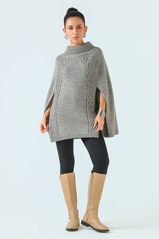 Pietra Nebbia Poncho