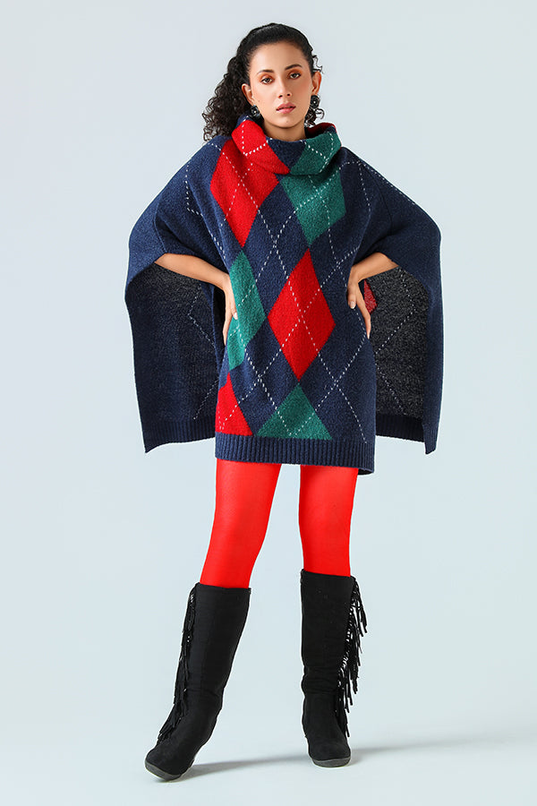 Highland Garnet Poncho