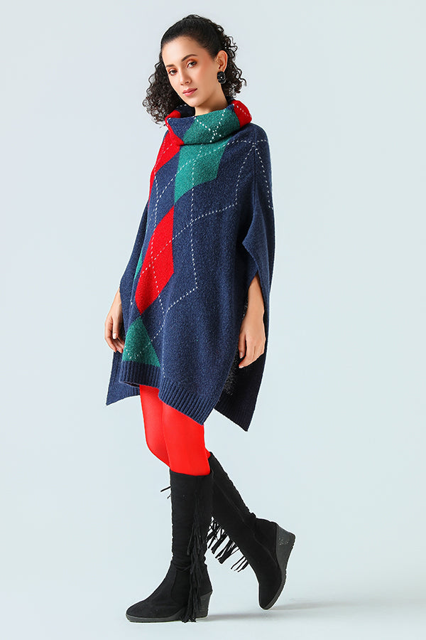 Highland Garnet Poncho