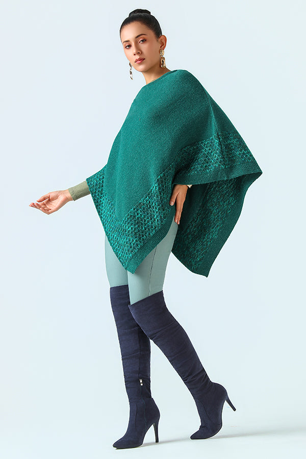 Verde Alpino Poncho
