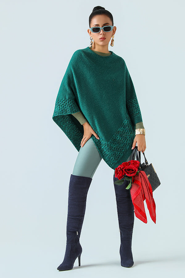 Verde Alpino Poncho