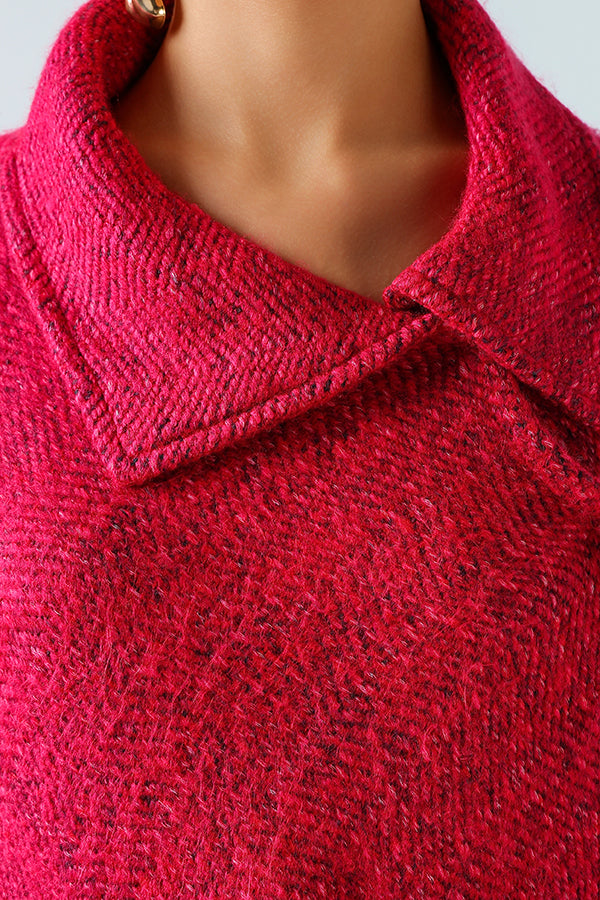 Rose Cendré Poncho