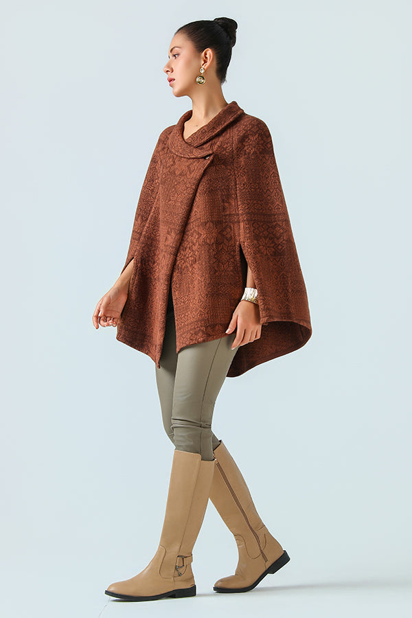 Brun d'Antan Poncho
