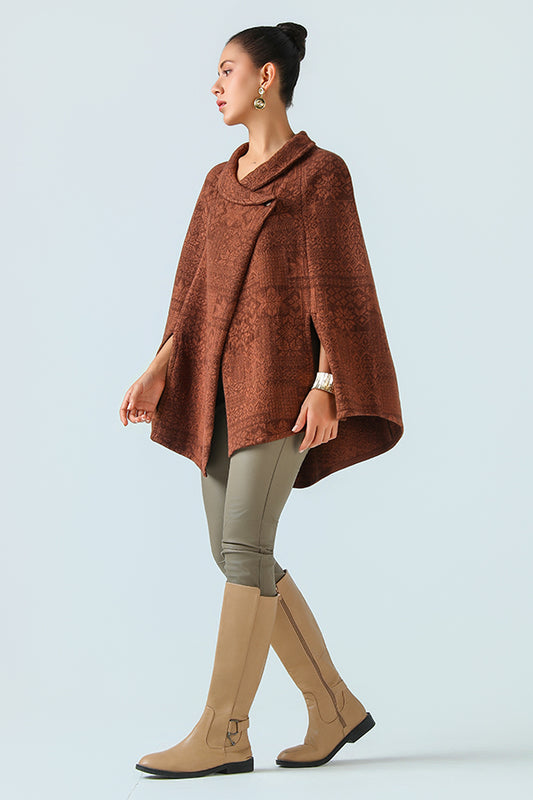 Brun d'Antan Poncho