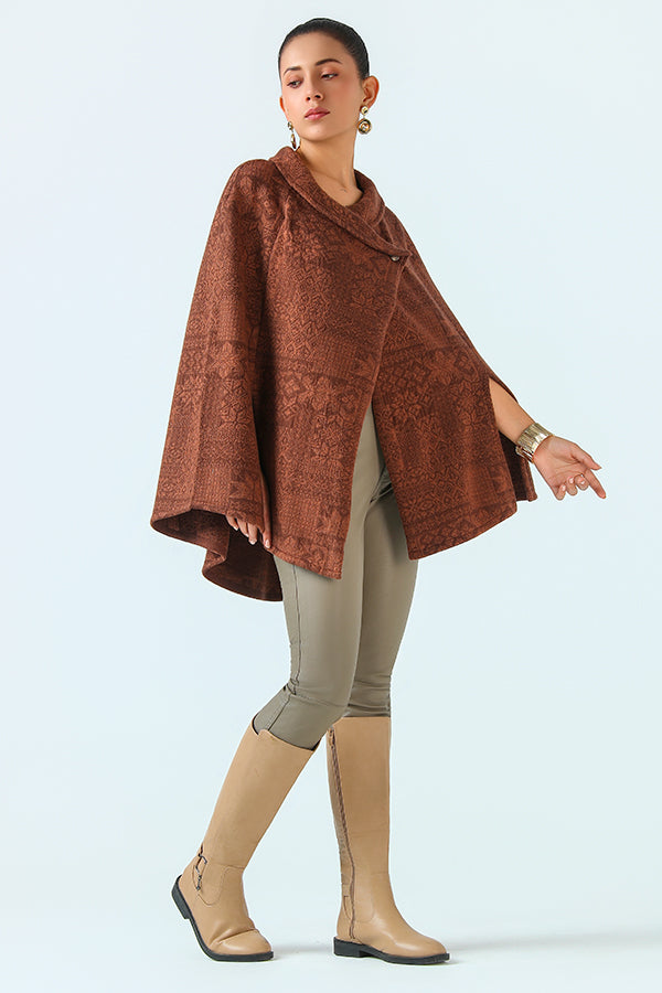 Brun d'Antan Poncho