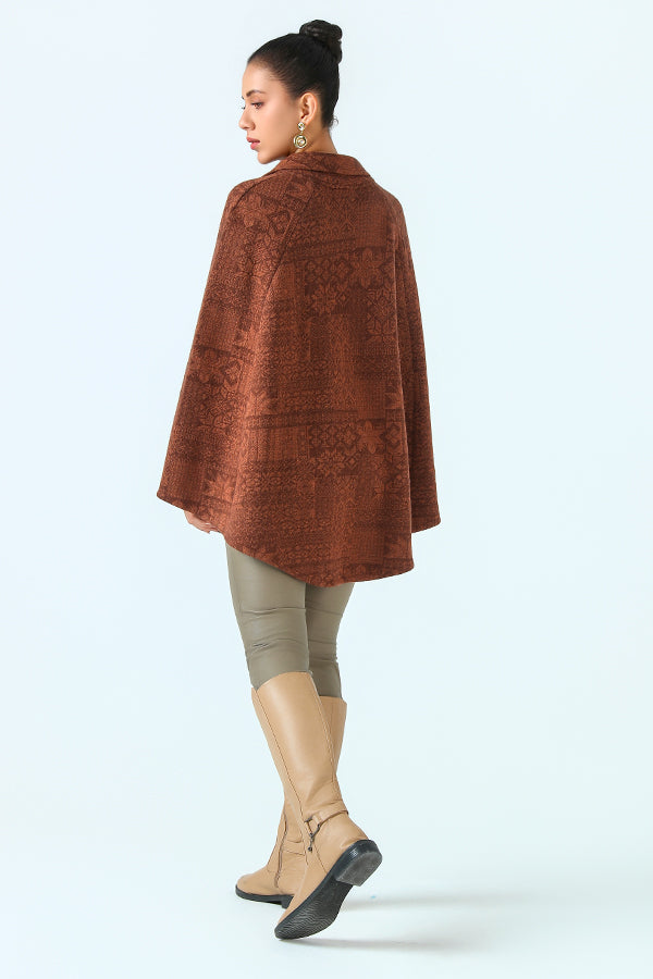 Brun d'Antan Poncho