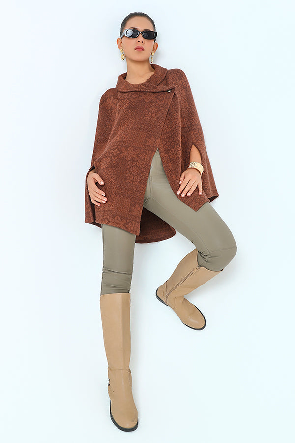 Brun d'Antan Poncho