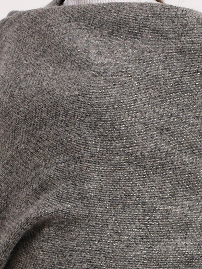 Slate Herringbone Wrap