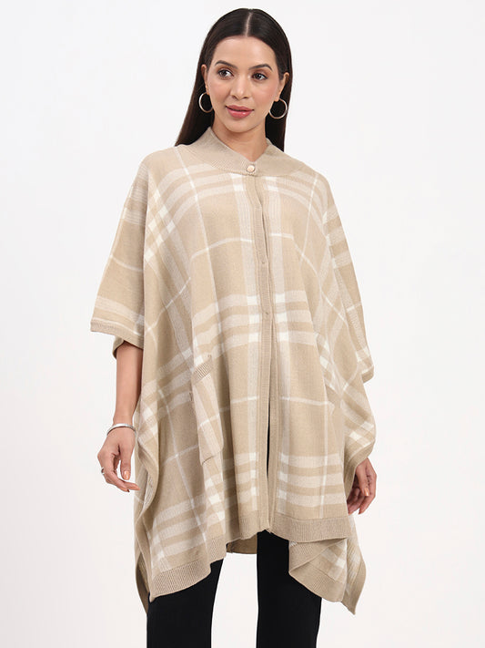 Sandstone Check Cape