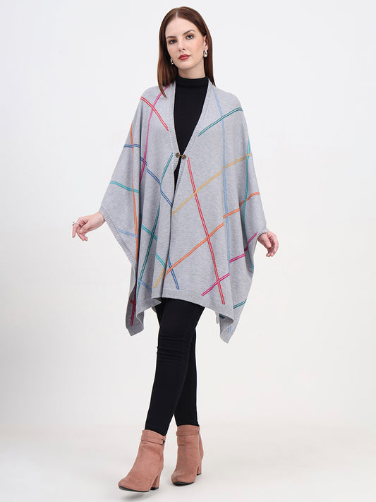 Slate Grid Cape