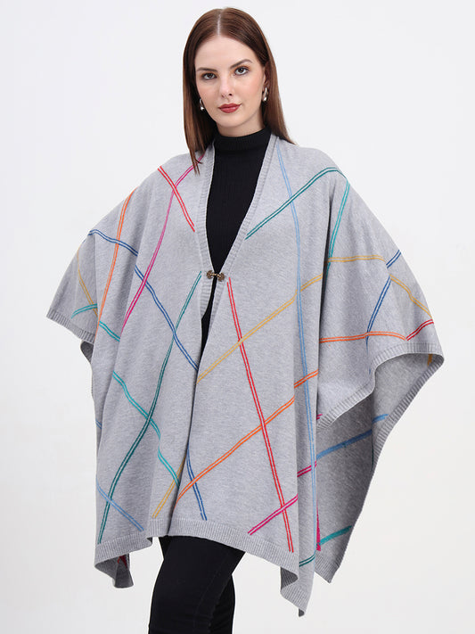 Slate Grid Cape