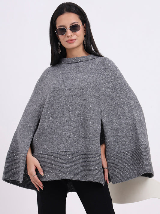 Moonlit Shimmer Poncho