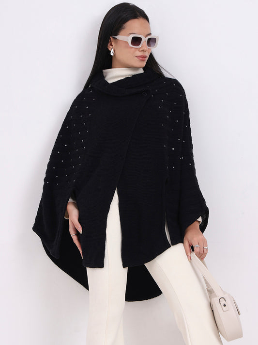 Midnight Gleam Poncho