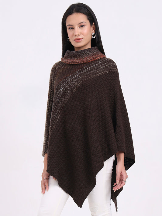 Chestnut Horizon Poncho