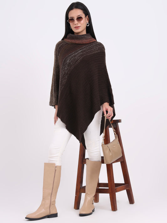 Chestnut Horizon Poncho