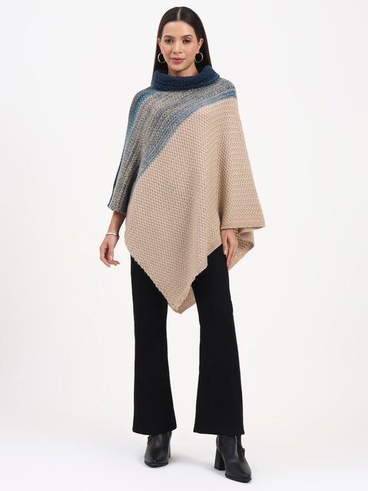 Ocean Tide Ombre Poncho