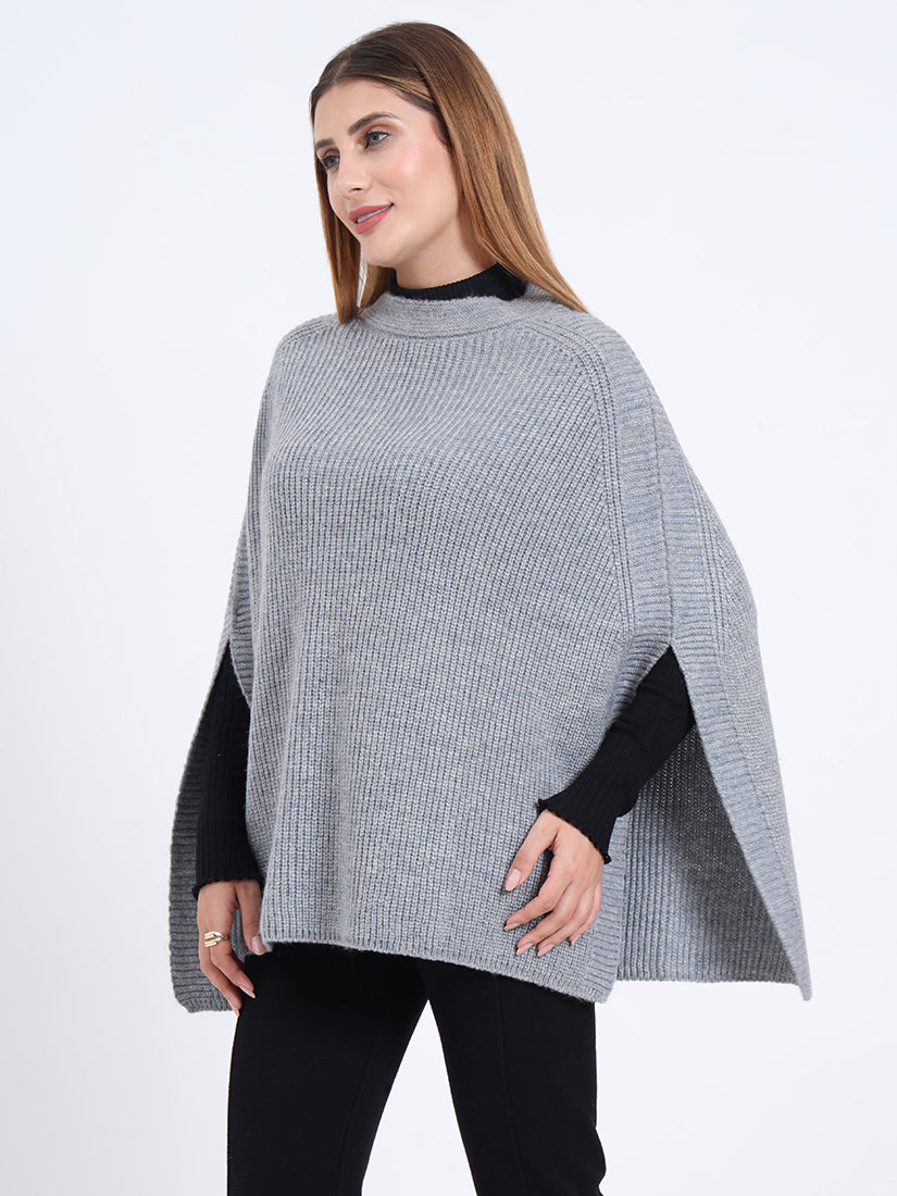 Ash Gleam Poncho