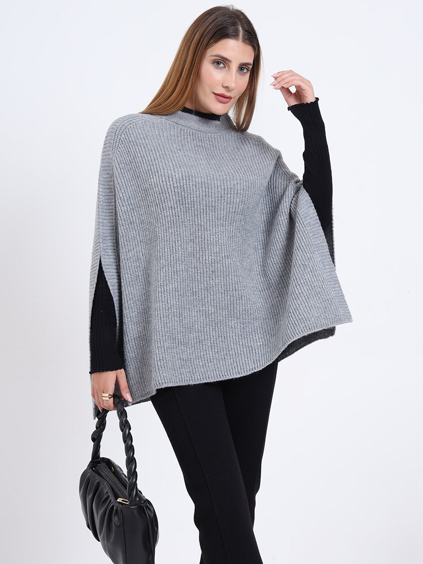 Ash Gleam Poncho