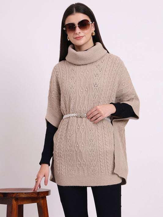 Sand Pearl Poncho
