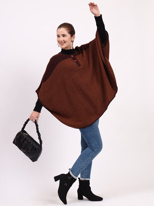 Chestnut Crest Poncho