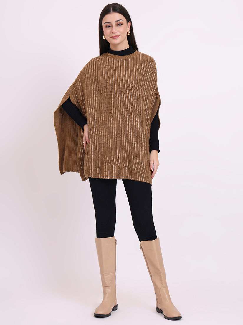 Camel Dune Poncho