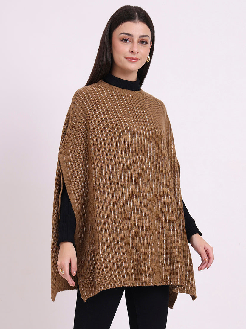 Camel Dune Poncho
