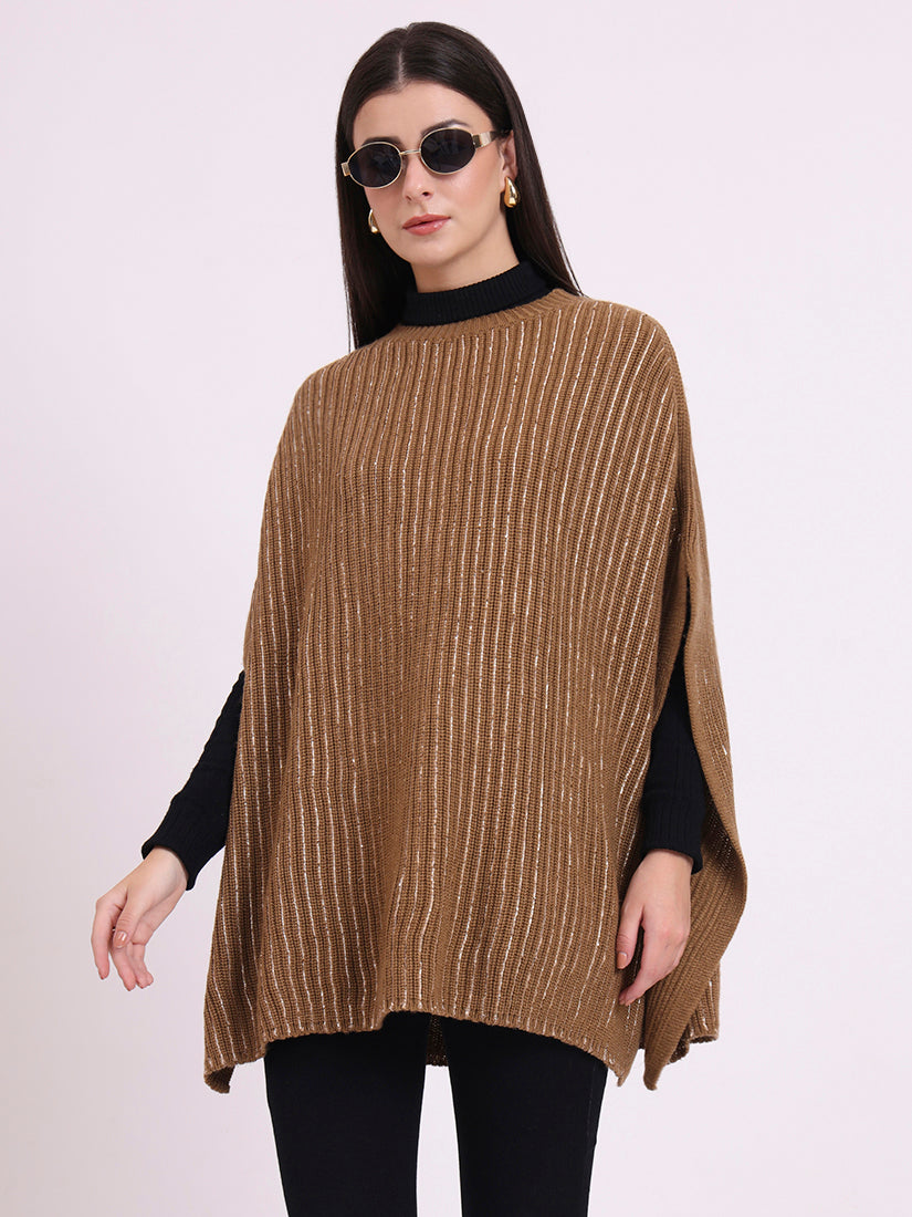 Camel Dune Poncho
