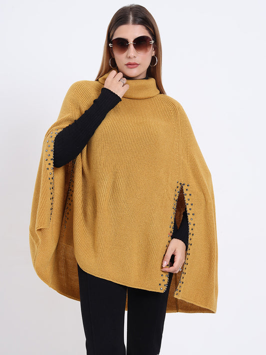 Golden Saffron Poncho