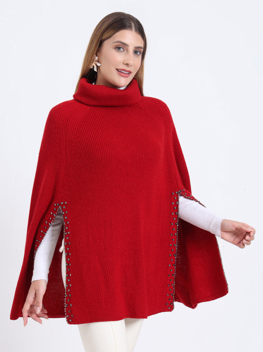 Crimson Eclipse Poncho
