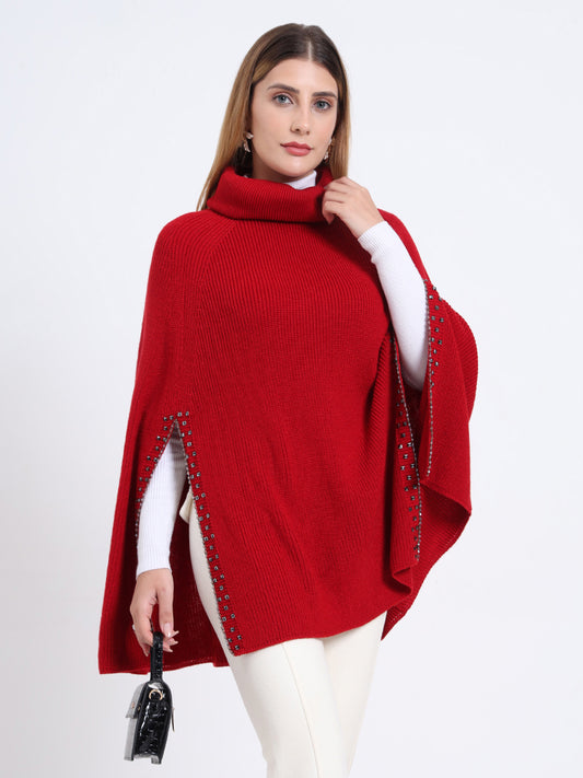 Crimson Eclipse Poncho