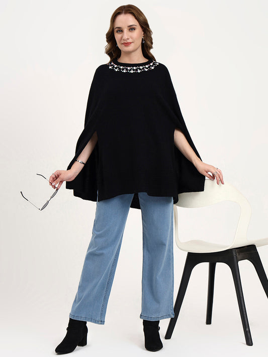 Nocturne Jewel Poncho