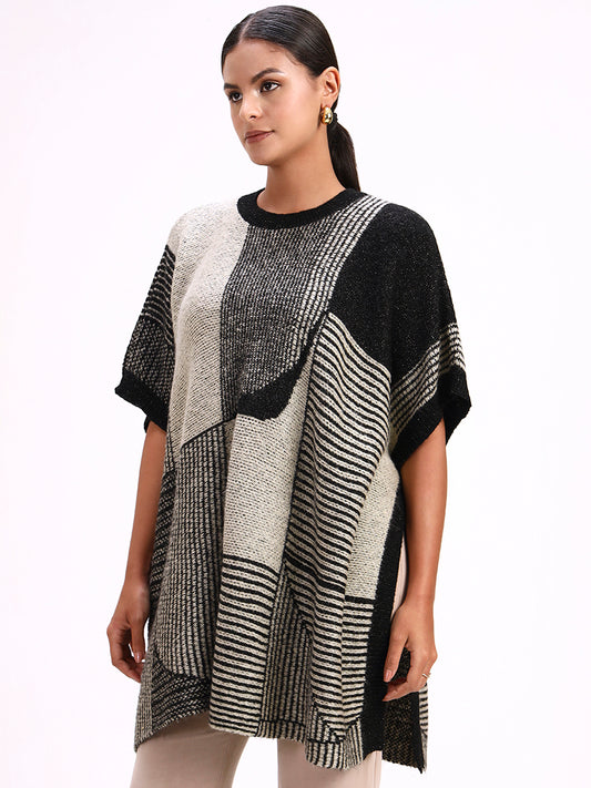 Charcoal Atelier Poncho