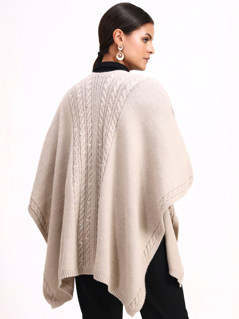 Ivoire Botanique Poncho