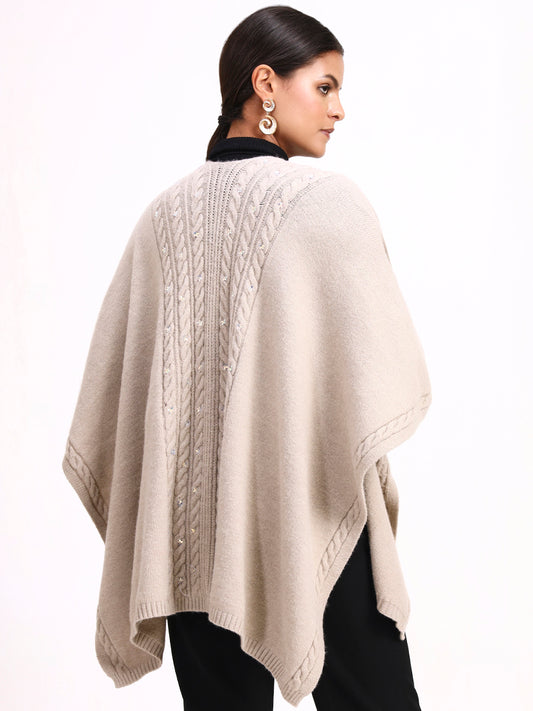 Ivoire Botanique Poncho