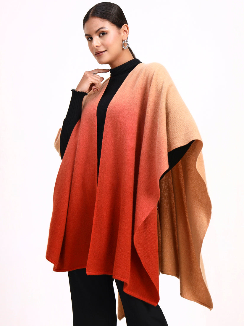 Burnished Camel Cape