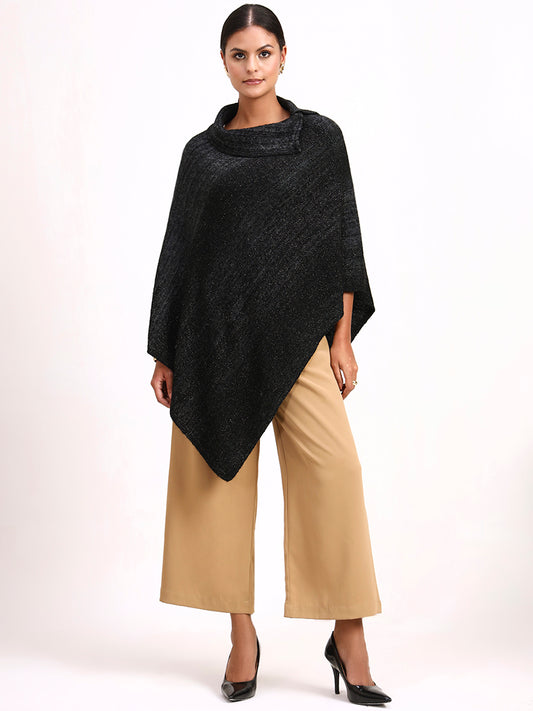 Obsidian Cowl Poncho