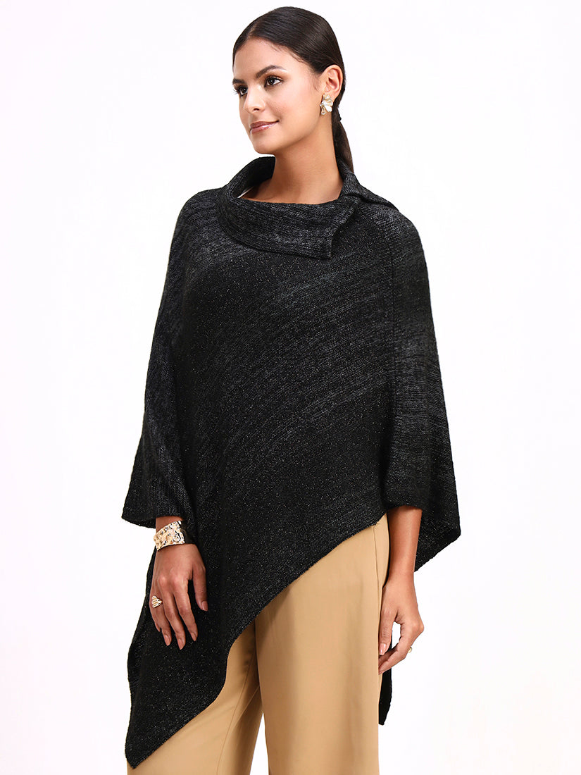 Obsidian Cowl Poncho