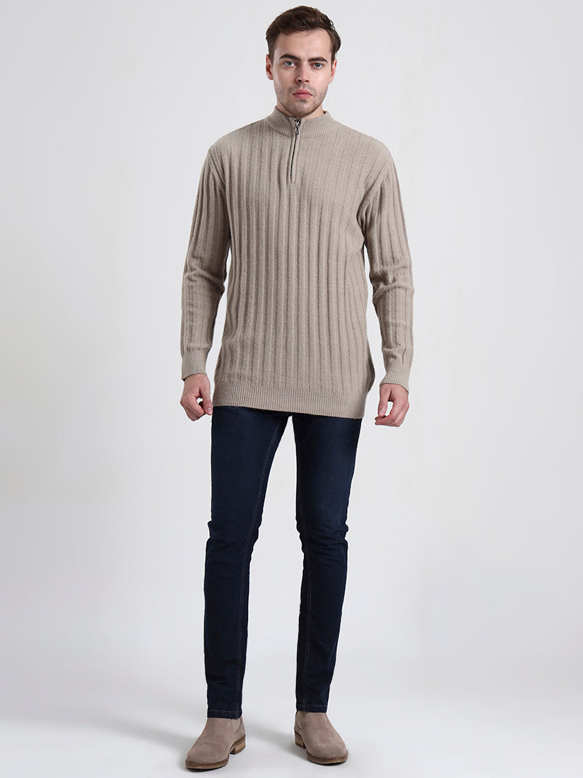 Highland Stone Quarter-Zip Sweater