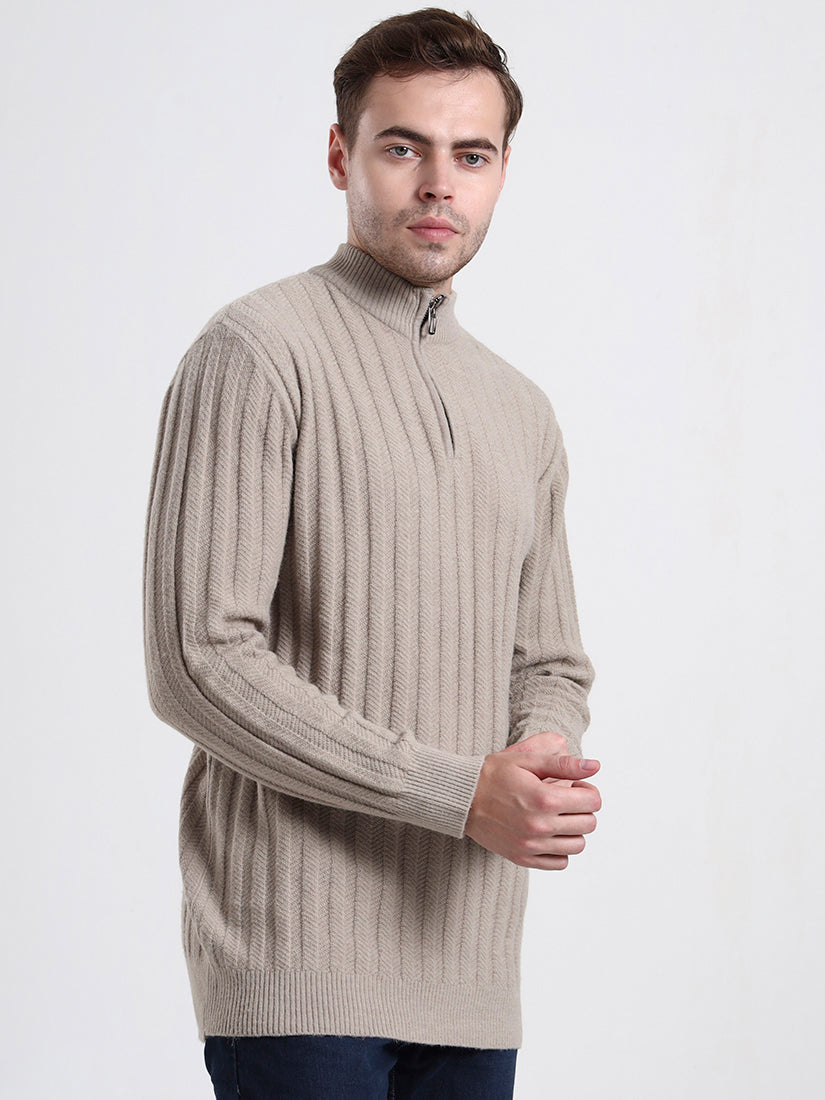 Highland Stone Quarter-Zip Sweater