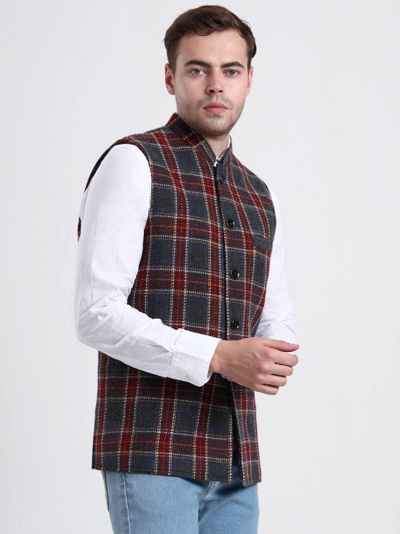 Cairn Tartan Lambswool Waistcoat