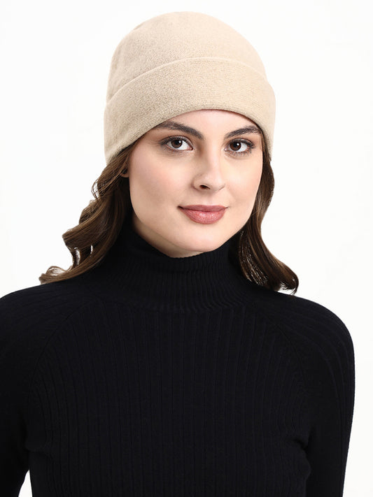 Vanilla Stone Beanie