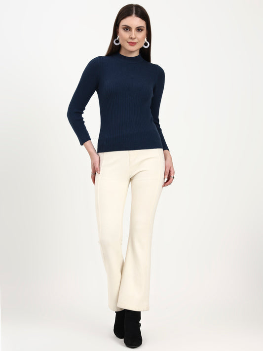 Coastal Night Wool Knit Skivi