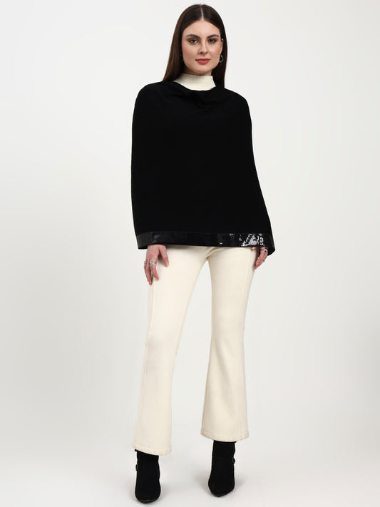 Noir Dusk Sequin Wrap