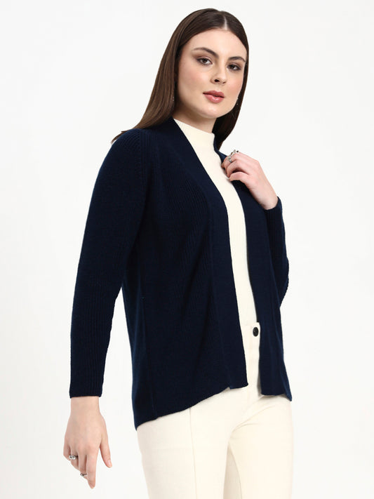 Aveline Midnight Drape Cardigan