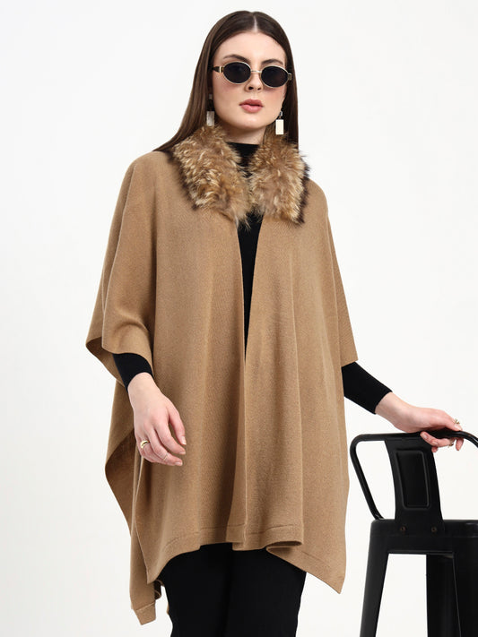 Sandstone Classic Fur Cape