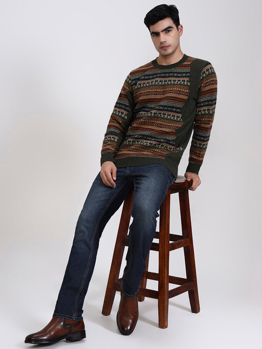 Mossmoor Green Pullover