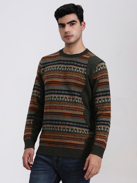 Mossmoor Green Pullover
